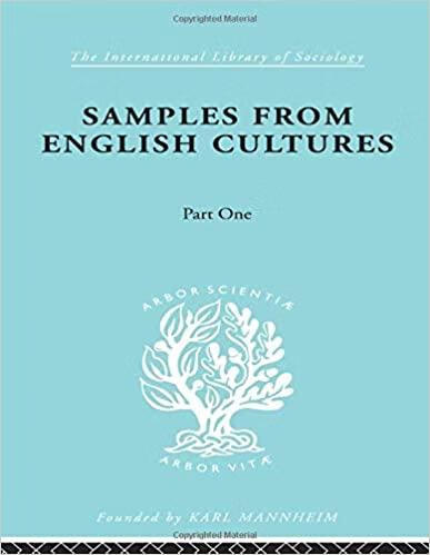 预订samples from english cultures: part 1