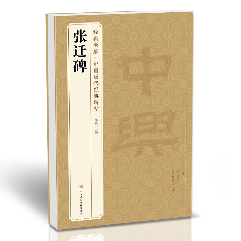 《张迁碑》中国历代碑帖精粹译文简体注释东汉代隶书毛笔字帖书法成人学生临摹帖练古帖练字中国美院出版社