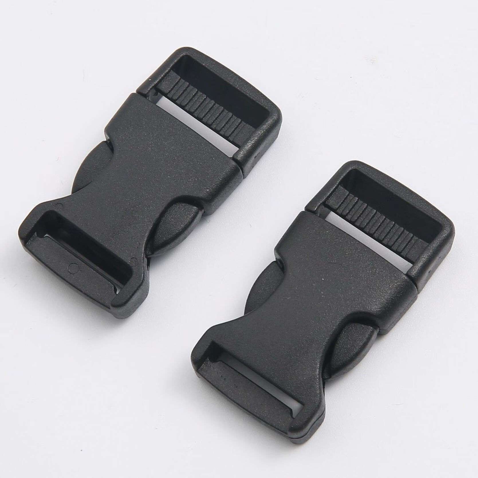 塑料插扣卡扣行李箱包配件子母扣腰包纽扣双调节松紧带环固定锁扣