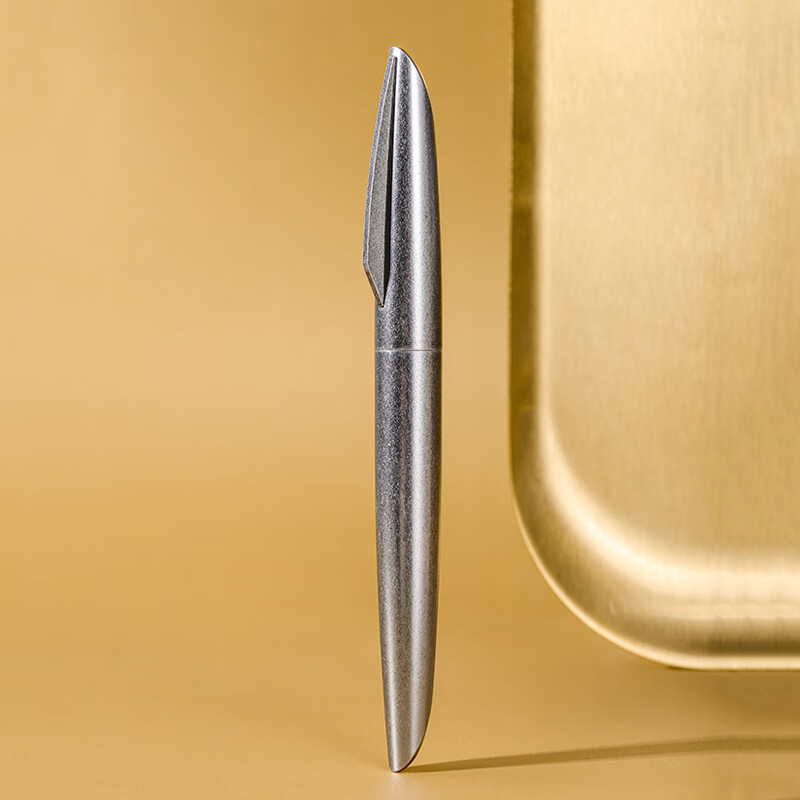 半句banju秘银山铜系列14k金尖钢笔仿古做旧金属铱金笔练字书法办公