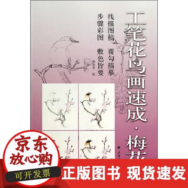 工笔花鸟画速成·梅花