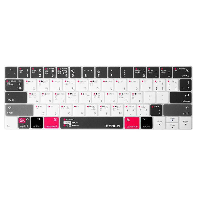 宜客莱 苹果笔记本键盘膜Macbook pro（touch bar）13/15英寸专用键盘膜散热(A1706/A1989/A2159) EA 56.05元