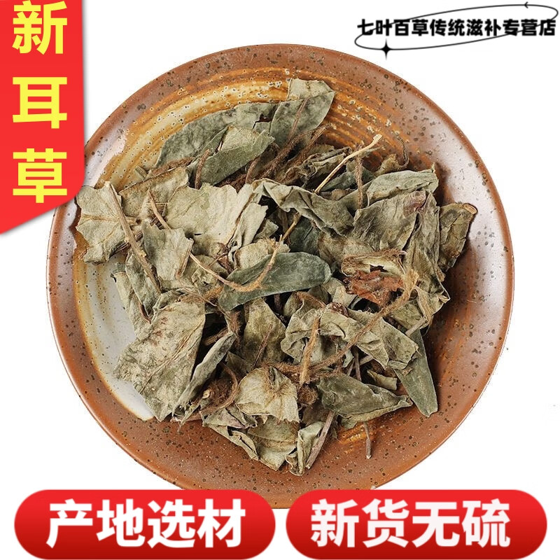 北京同仁堂新耳草500g新货中草药材一柱香毛大丁草一枝香兔耳风 250克