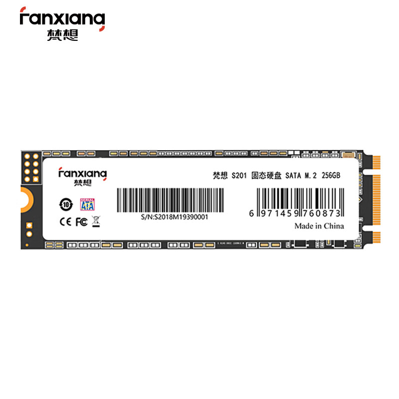 梵想（FANXIANG）256GB SSD固态硬盘 M.2接口(SATA总线) S201系列