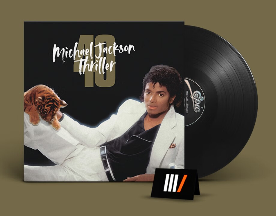 40周年版现货 迈克尔杰克逊 thriller 颤栗 黑胶唱片lp