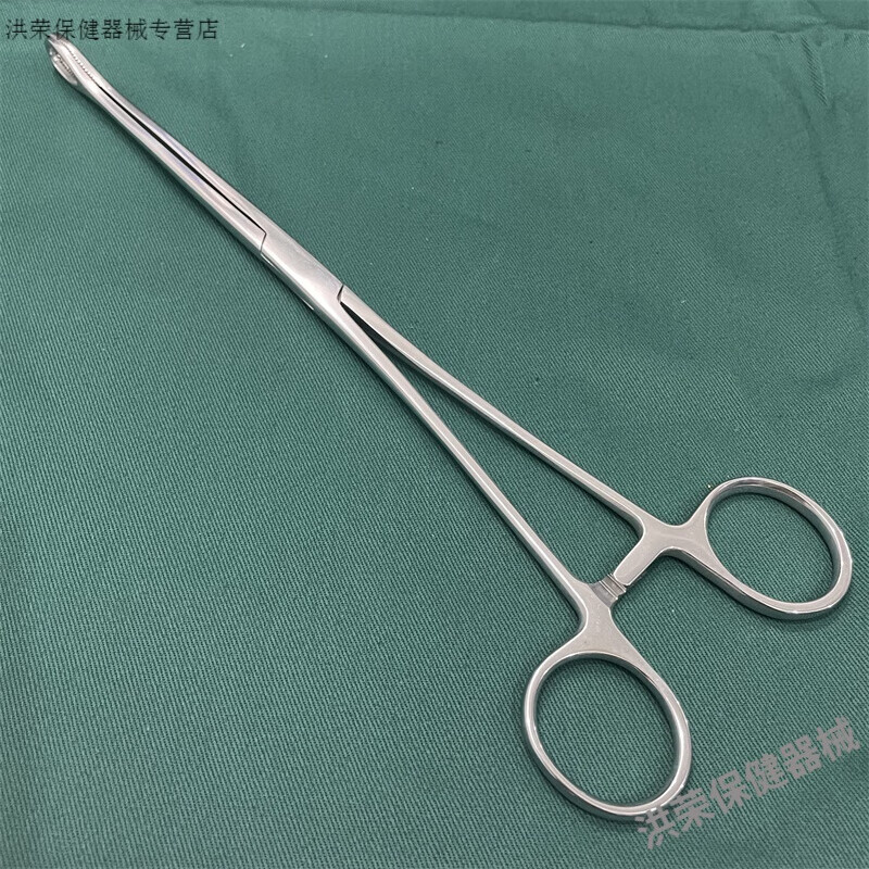不锈钢卵圆钳海绵钳子宫颈钳组织钳止血钳持针器血管钳手术持物钳定制