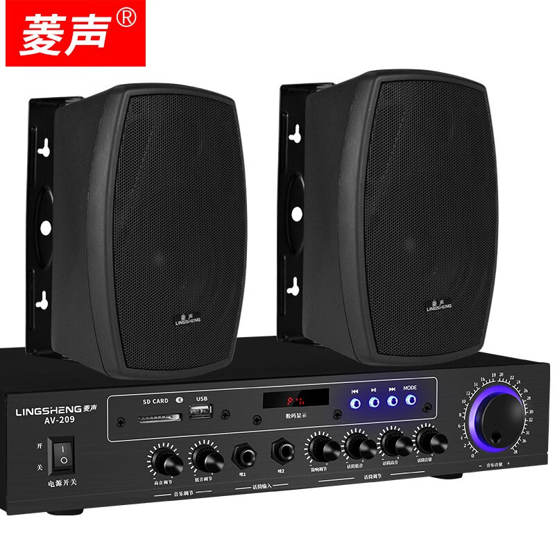 影院点歌机ktv组合音箱家用功放一体卡拉ok系统 【常规版】音箱套装