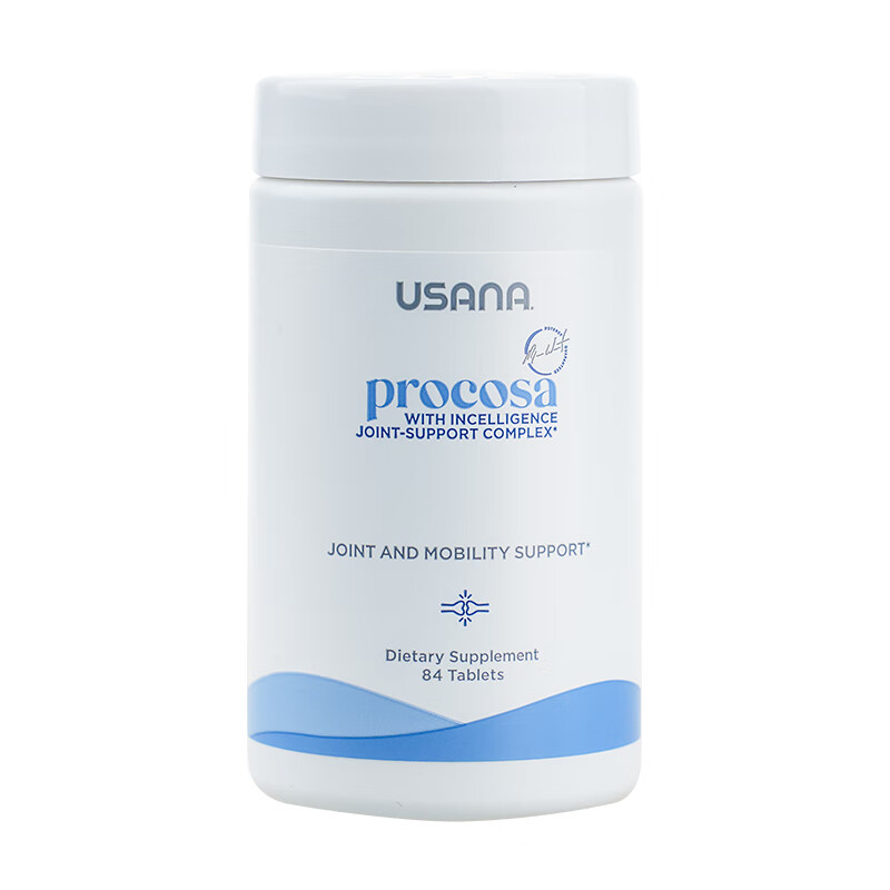 美国usana优莎娜健骼宁 维骨力软骨素氨糖关节补钙l 白色购