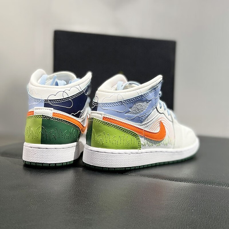 耐克(nike)aj女鞋air jordan 1 乔1 休闲篮球鞋运动鞋板鞋dx2462 dx