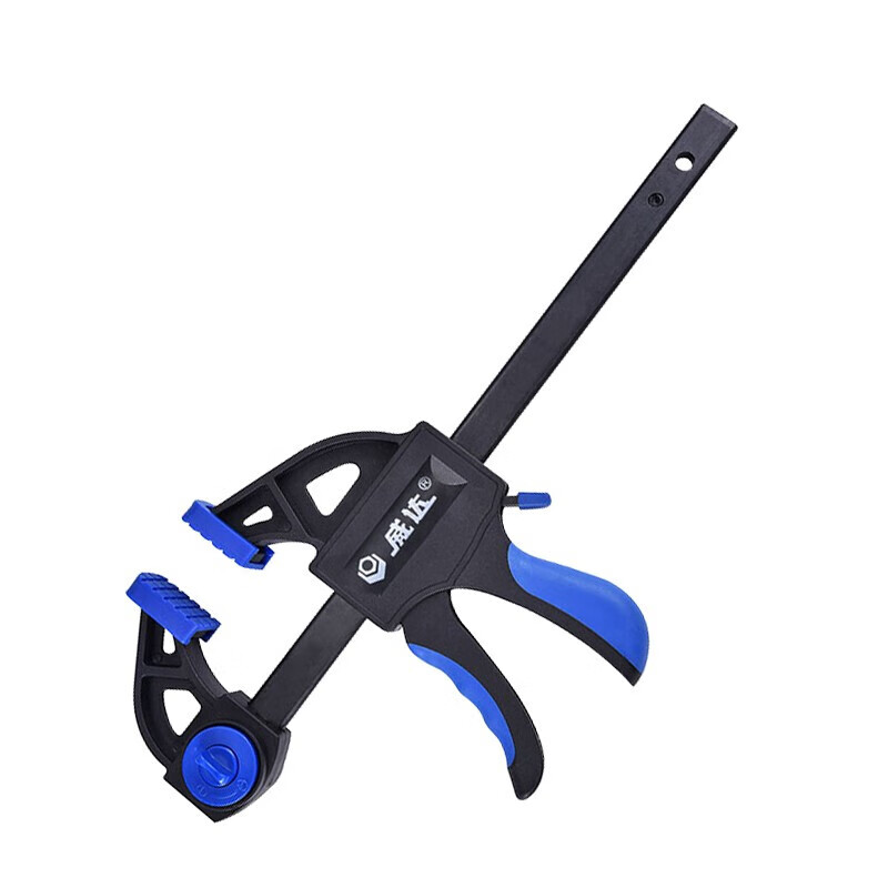 威达(wd-wl)  塑料快速棘轮f夹可调节强力固定夹具夹紧器木板钳工具 0