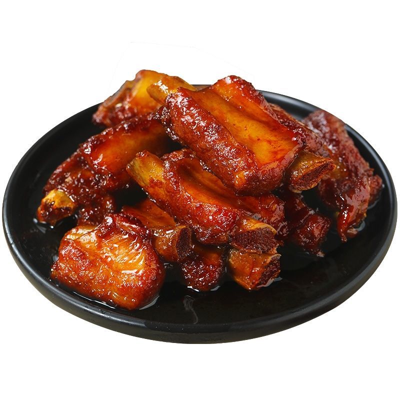 红烧排骨多肉猪肉排骨熟食内肋排里脊骨真空包装下酒菜 五香 1000g