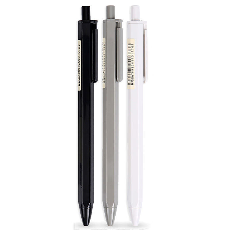 e文具 铅笔 活动铅 自动铅笔 本味MP0622活动铅笔套装 礼品笔君诚 0.7mm铅笔3只(三色笔杆