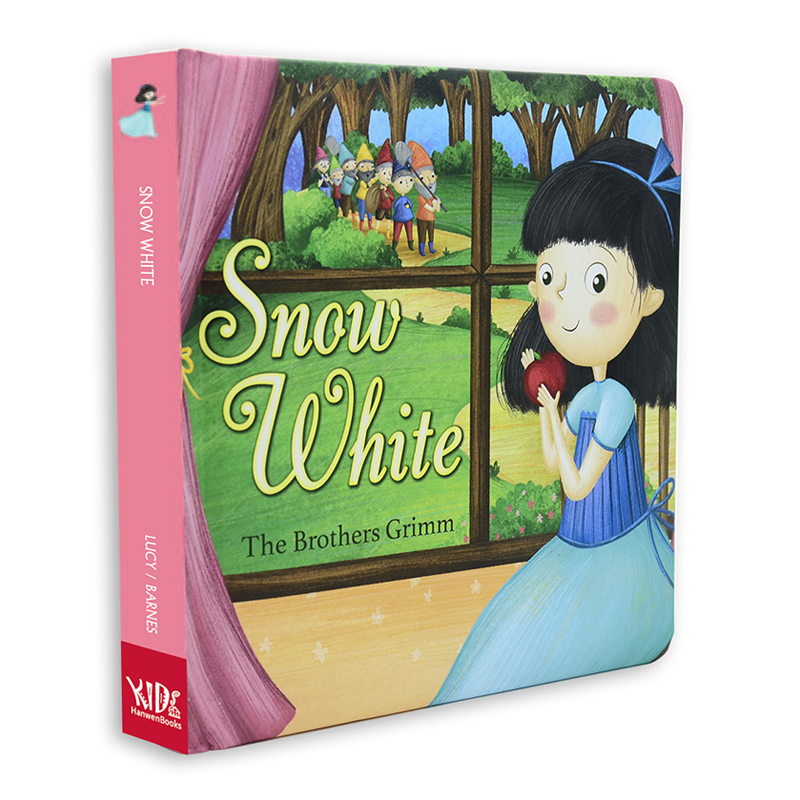 英文绘本原版 snow white 白雪公主 扫码听中英文音频 益智培养启蒙