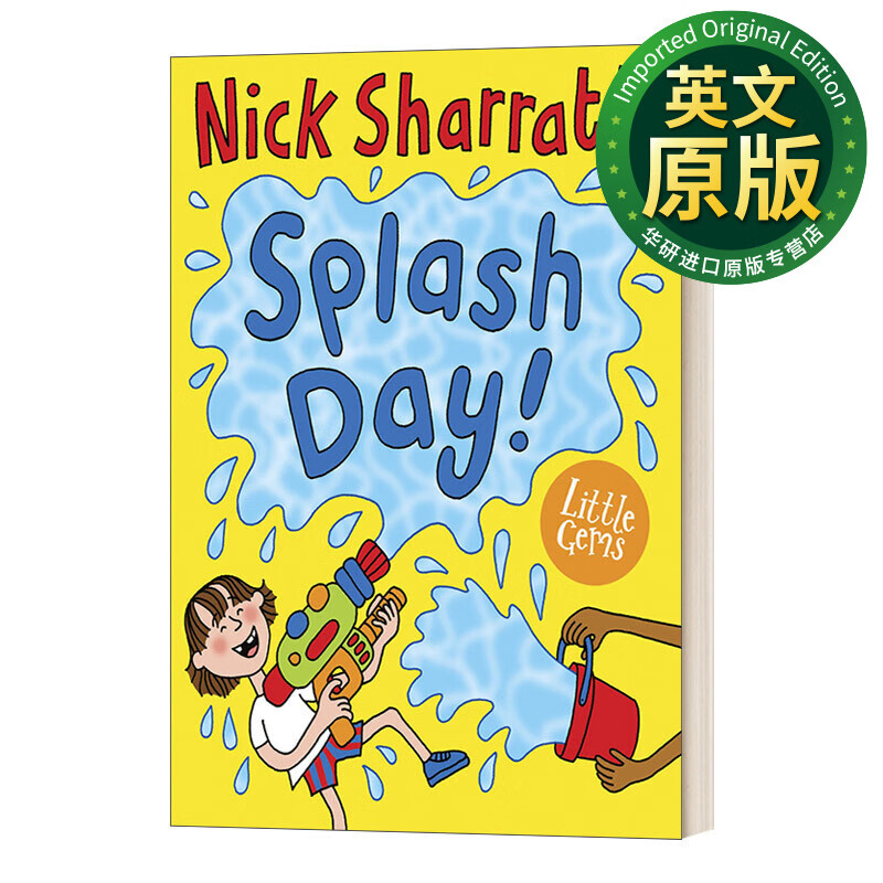 splash day 玩水的一天 英文版 进口英语原版书籍 英文原版