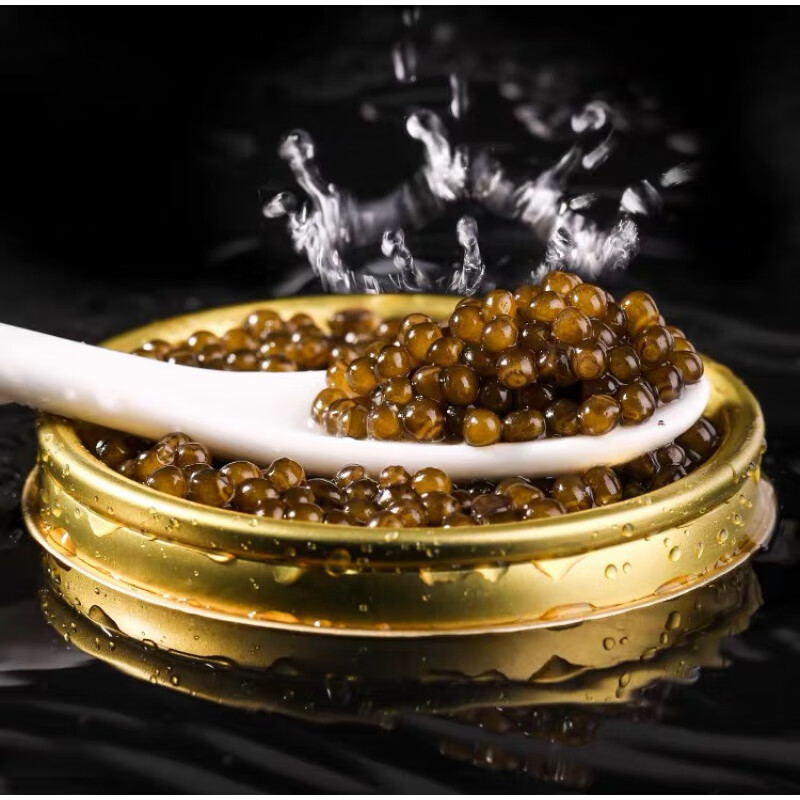 禾澹鱼子酱即食西伯利亚鲟鱼籽酱10g寿司食材专用深海即食鱼籽