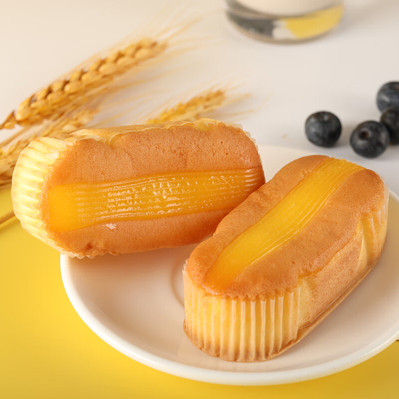 达利园沙司町蛋糕柠檬味480g袋装 早餐代餐营养办公室点心