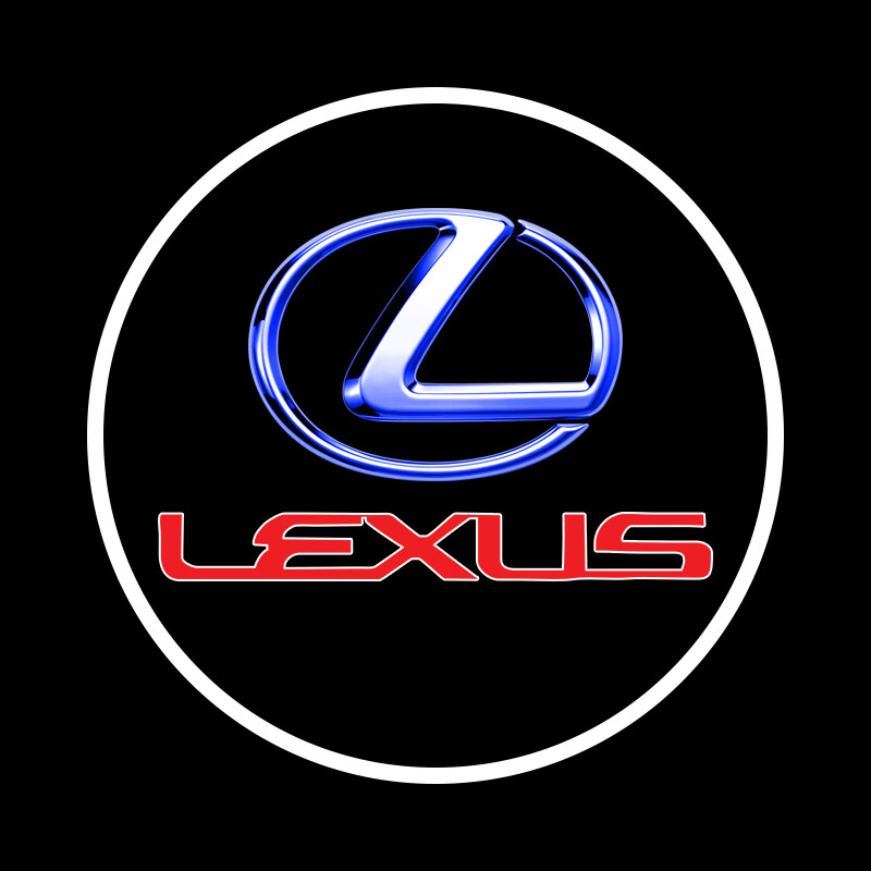 200/rx300/es300h专用nx车内改装饰用品车门投影迎宾灯 雷克萨斯车标