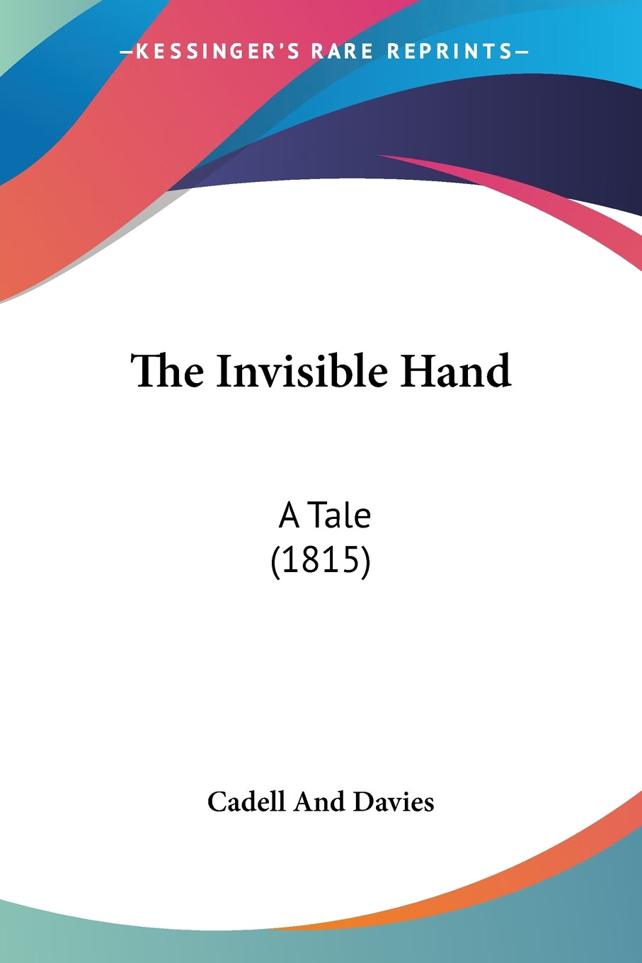 【预售按需印刷】the invisible hand