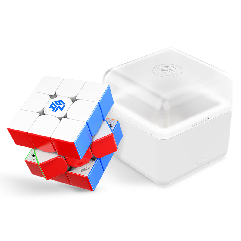 GAN12uiFreePlay充电盒版三阶智能魔方磁力儿童玩具比赛早教礼物