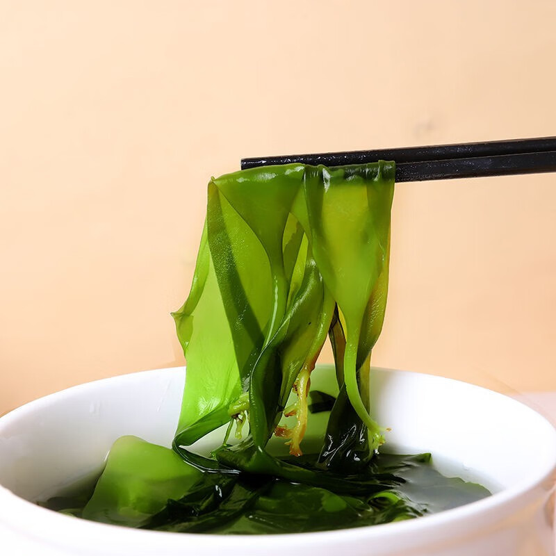 鲜嫩海带苗真空包装海带嫩苗腌渍嫩芽火锅食材裙带菜海带芽福建特产