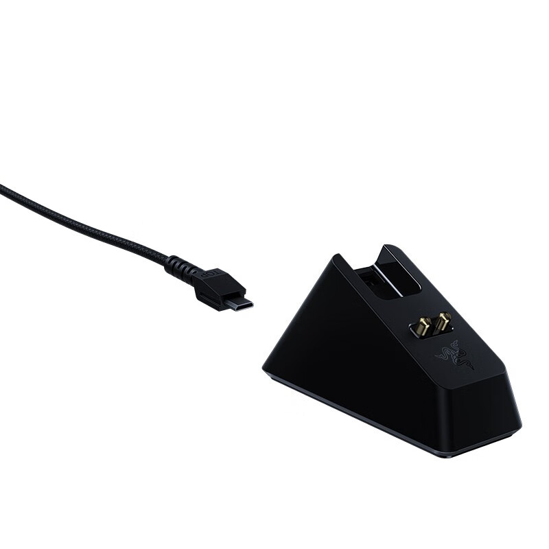 雷蛇 Razer幻彩鼠标充电底座 RGB发光 USB接口 无线鼠标接收器