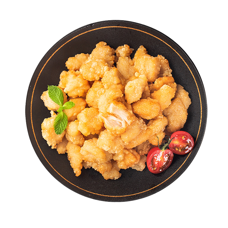 调理鸡肉鸡块 冷冻半成品 空气炸锅食材 休闲食品 香辣鸡米花400g*2