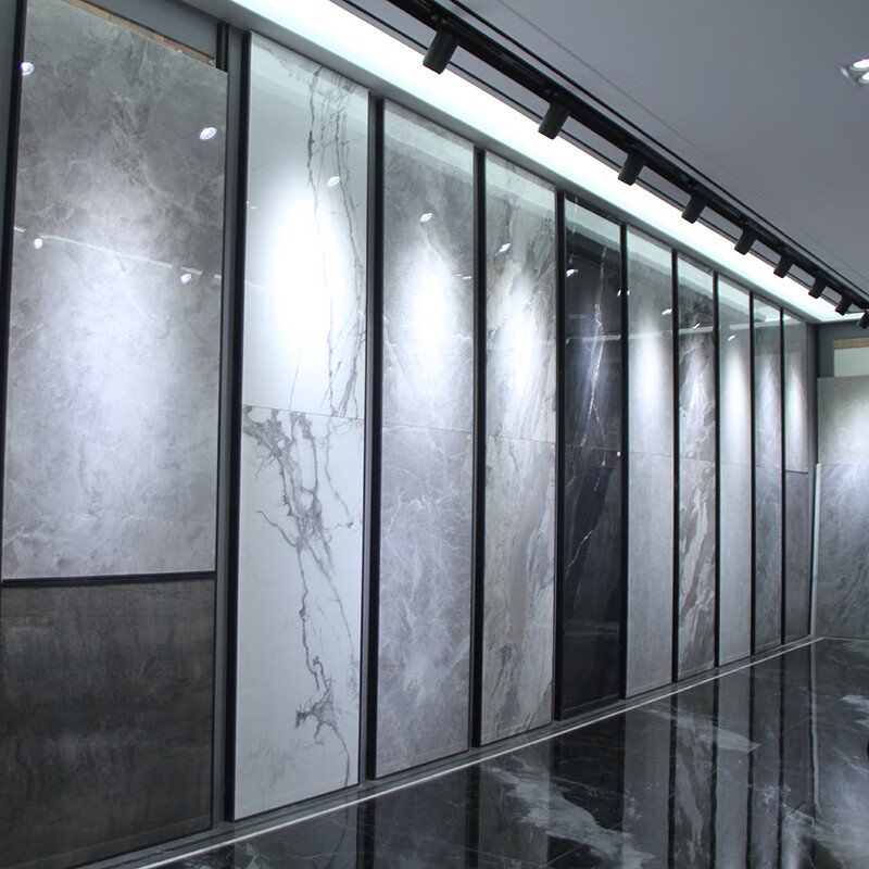 幕美帝斯 无缝包边瓷砖墙砖展示架地砖样品展架陶瓷样板架子挂墙立式