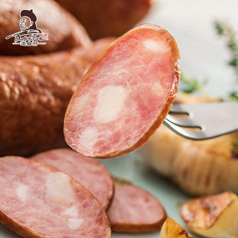 道台府 哈尔滨风味红肠110g*10 东北特产开袋即食 俄式风味红肠110g*