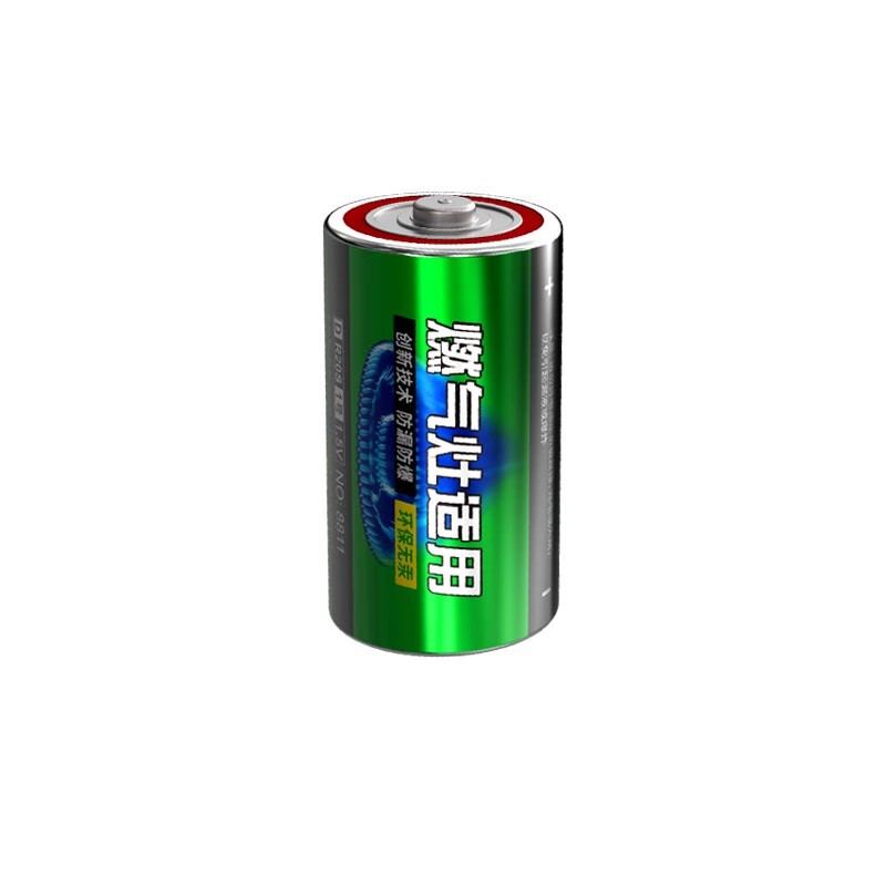 凌力传统1号电池 大号碳性电池 【8粒卡装】