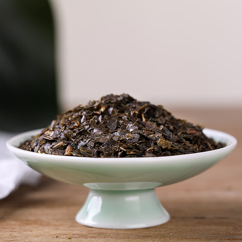 虎钢馋聚茗城贵州余庆发酵小叶苦丁茶特级野生苦茶叶消火茶 余庆发酵