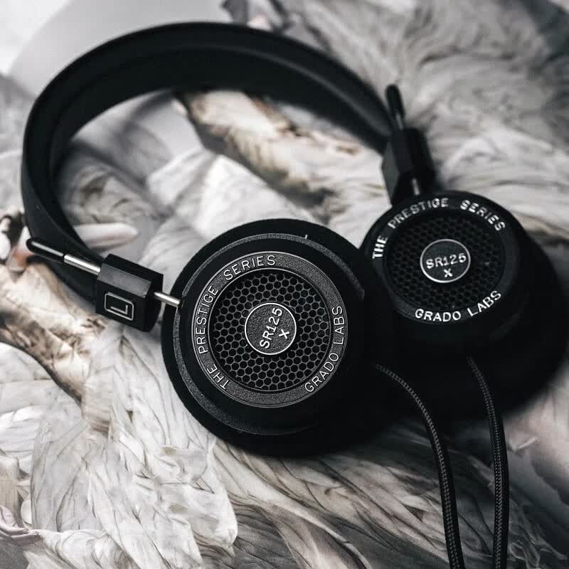 GRADO/歌德 SR125x头戴式HIFI发烧高保真无损音乐便携式手机电脑直推有线耳机