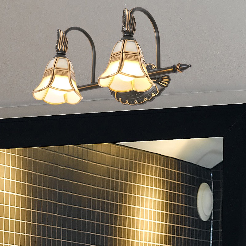 欧柏图 现代新中式简约led镜前灯 卫生间浴室镜柜灯 梳妆台灯化妆镜灯