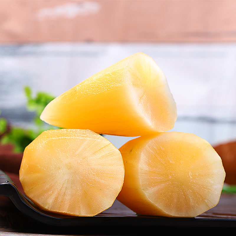 雪莲果 应季水果红沙泥红心水果黄心雪连果 5斤 【精选中果】气柱装