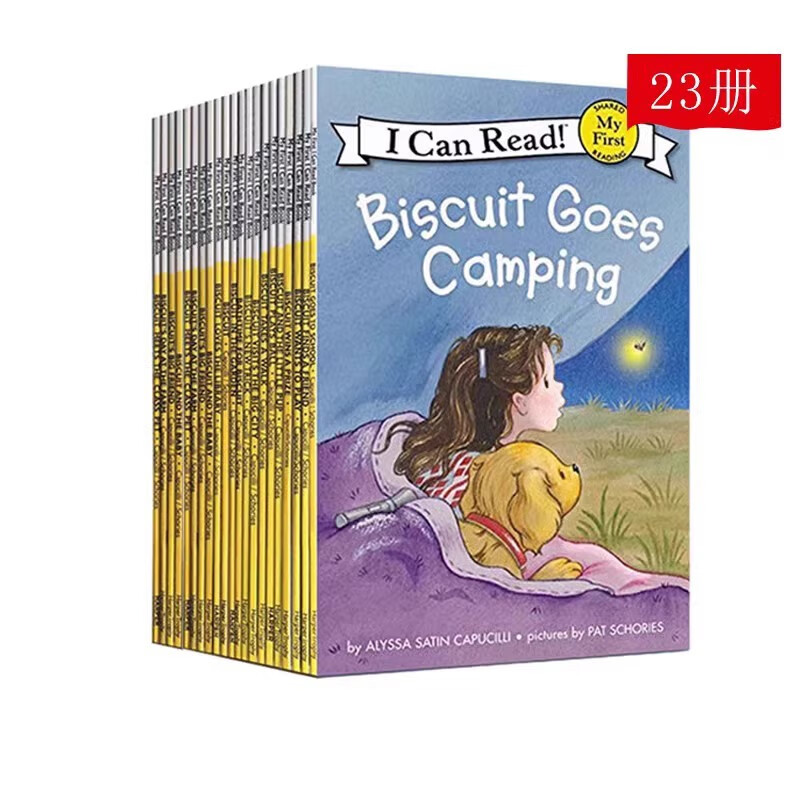 小饼干狗系列 英文原版 My First I Can Read Biscuit 汪培珽书单第一阶段 23册 分级读物 儿童英语启蒙学习绘本 . 梦想童趣城属于什么档次？