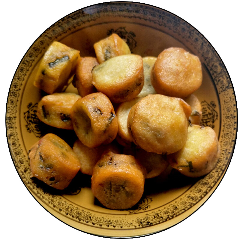 德祥隆恩施油粑粑油香儿带葱辣椒酸菜馅现炸现发香脆真空保鲜10个装