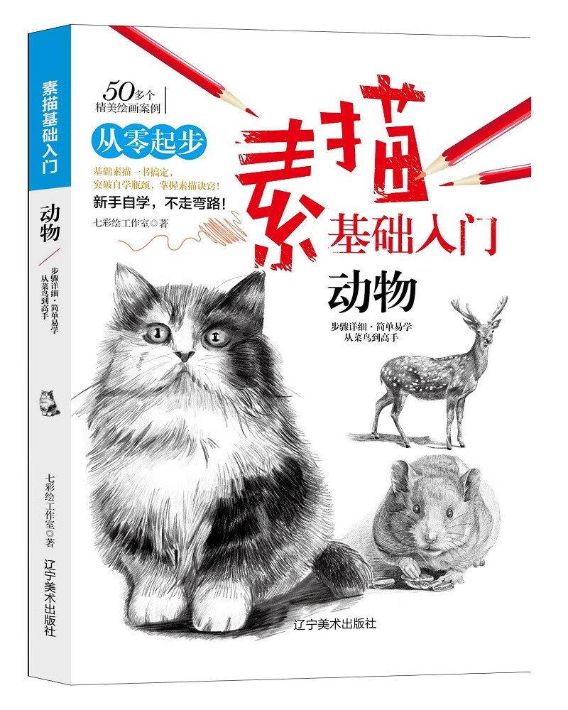 画初学者美术书零基础入门书 素描速写教程书籍 适合手绘新手的铅笔画