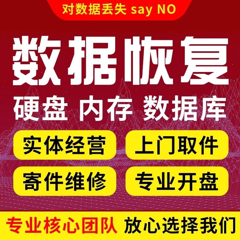 u盘sd卡数据恢复格式化误删除维修开盘修复台式笔记本电脑固态机械