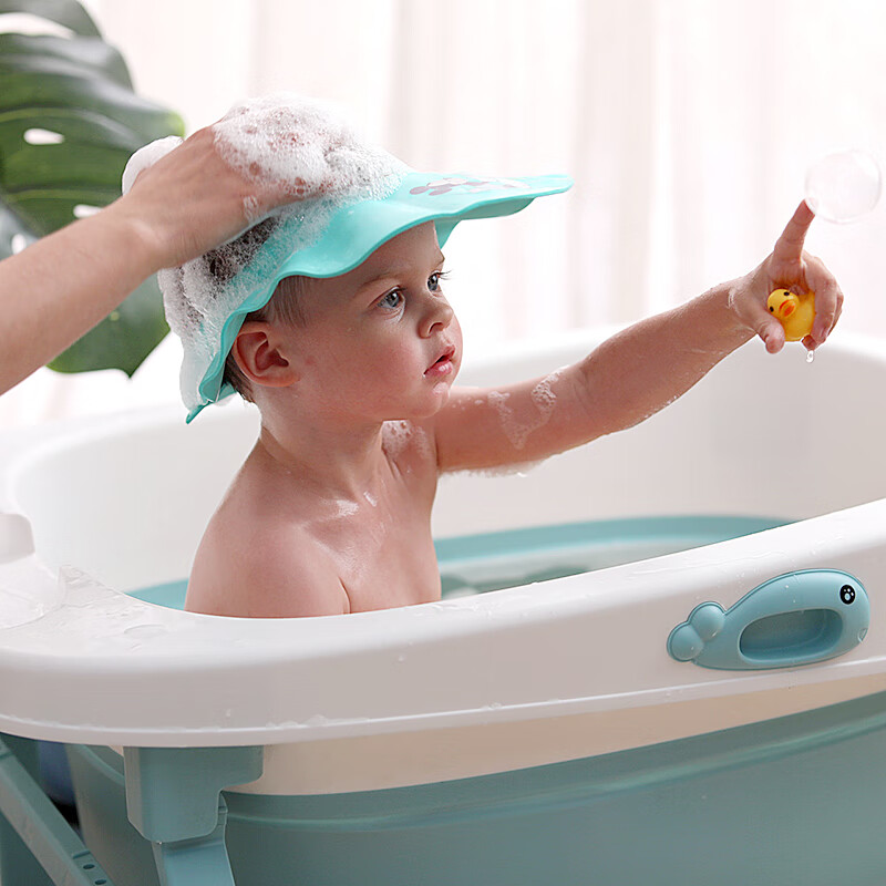 迪士尼Disney母婴婴儿洗头帽有气味没有，满月的宝宝可以用吗？