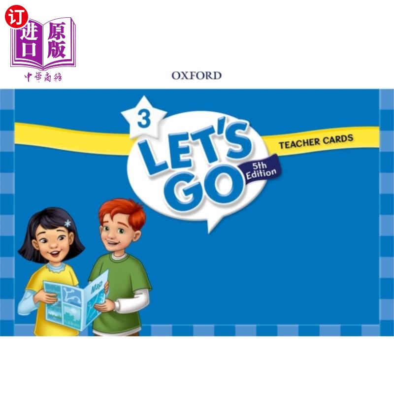 海外直订lets go: level 3: teacher cards 我们走:三级:教师卡