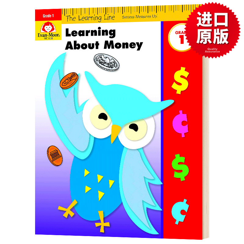 学习起跑线 学习金钱 一年级 Evan Moor The Learning Line Learnin