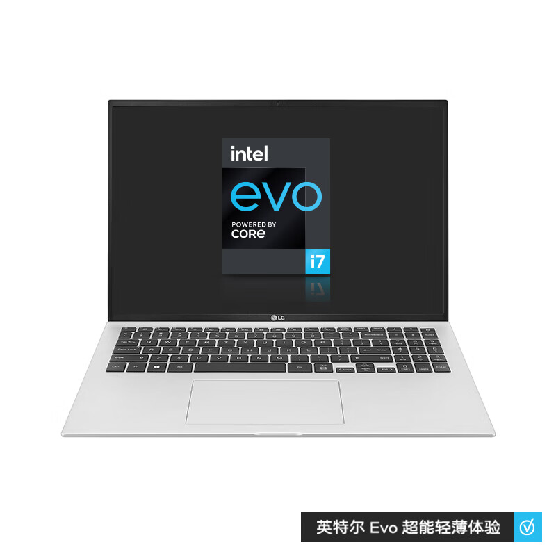 LG gram 2021款16英寸轻薄本 16:10大画面 Evo平台 笔记本电脑(11代i7 16G 512G 2k屏 锐炬显卡 雷电4)银