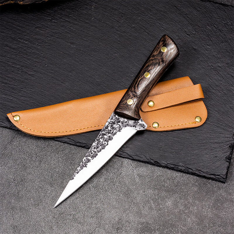 剔骨分割专用小刀宰猪羊鸡鸭鱼卖猪肉档分割肉切肉刀 34剔骨 pu刀鞘