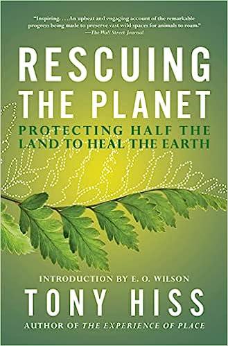 预订 rescuing the planet: protecting half the land to heal the