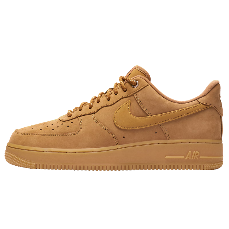 耐克NIKE男空军一号AF1 AIR FORCE 1运动鞋CJ9179-200小麦色41