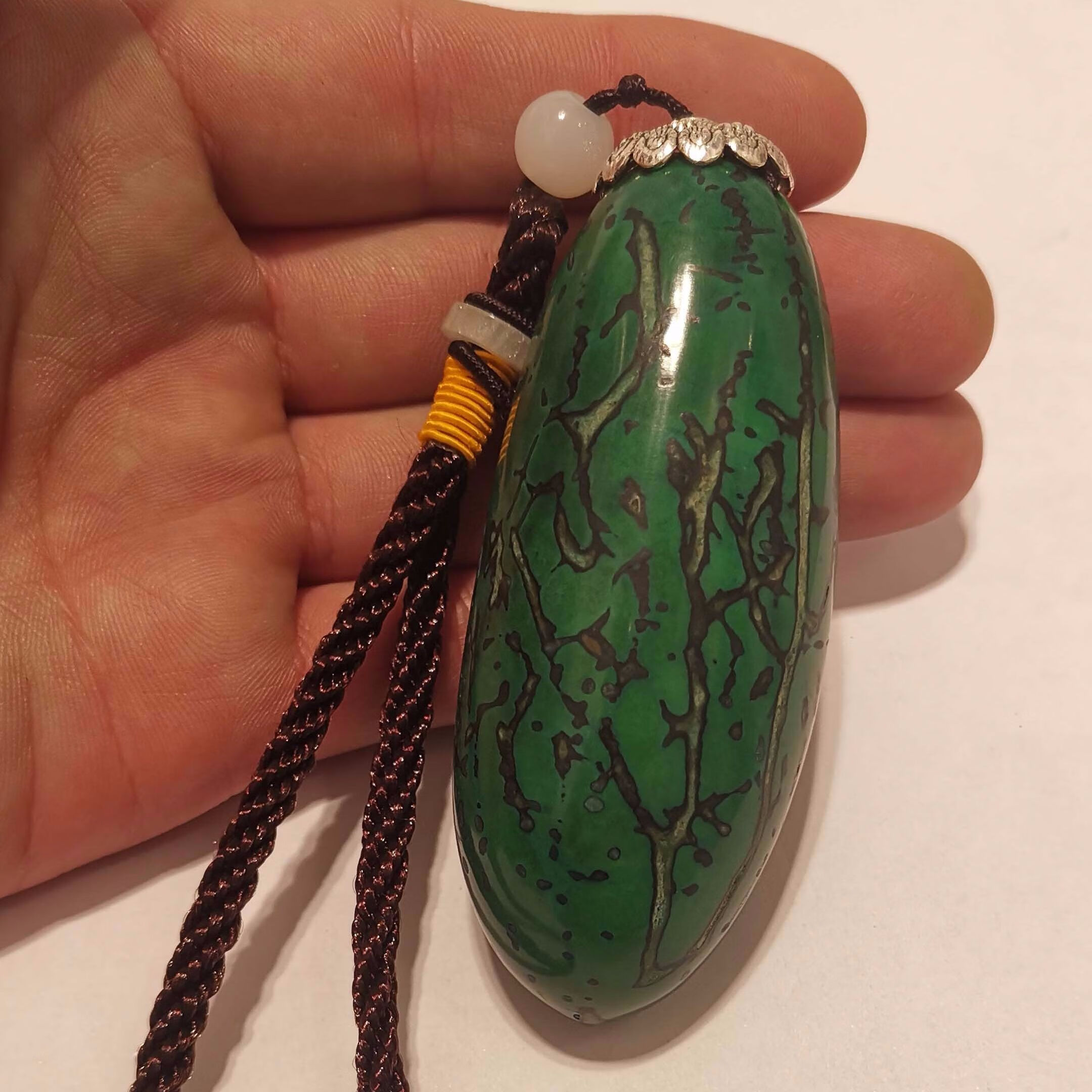 千眼菩提子原籽原料菩提果菩提籽菩提子手串红绿果彩果菩提手把件依莲