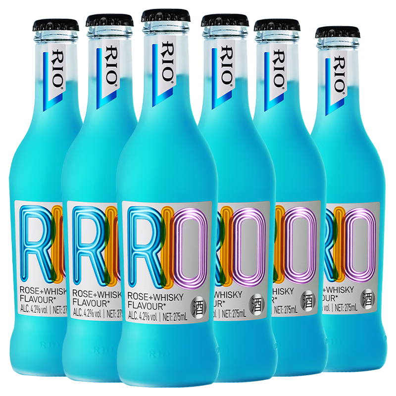 ��ģ�RIO����� Ԥ����β�� ���� ���䲣��ƿ ��õ��ζ275ml*6ƿ 63.4Ԫ