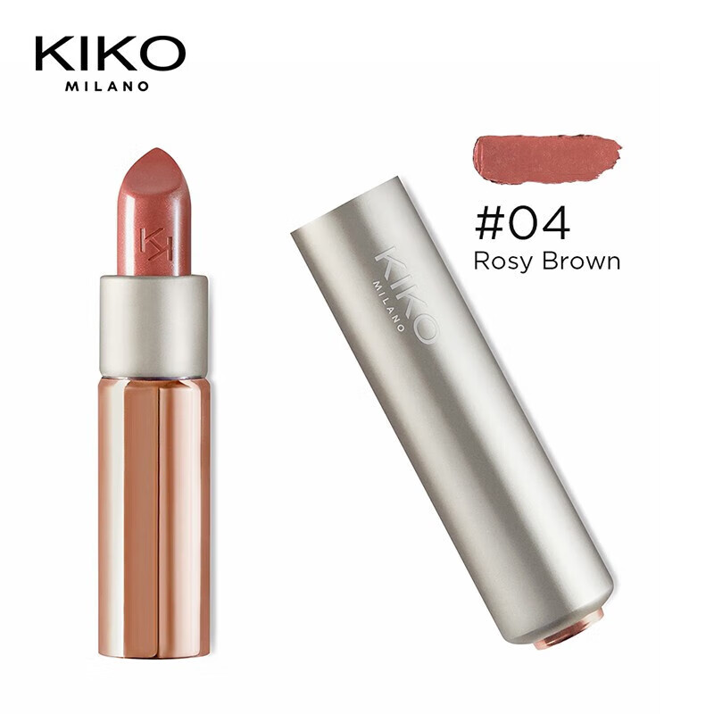 kiko kostadinovkiko口红4系滋润黑管唇膏407豆沙色442 448 414 432吃