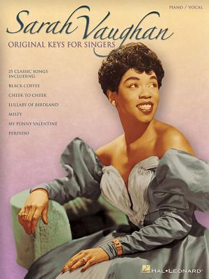 预订 sarah vaughan: original keys for singers