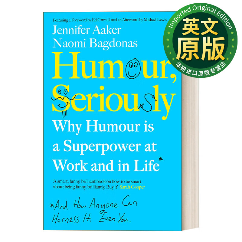 为何幽默是生活和工作中的超能力 英文原版 humour, seriously 华尔街