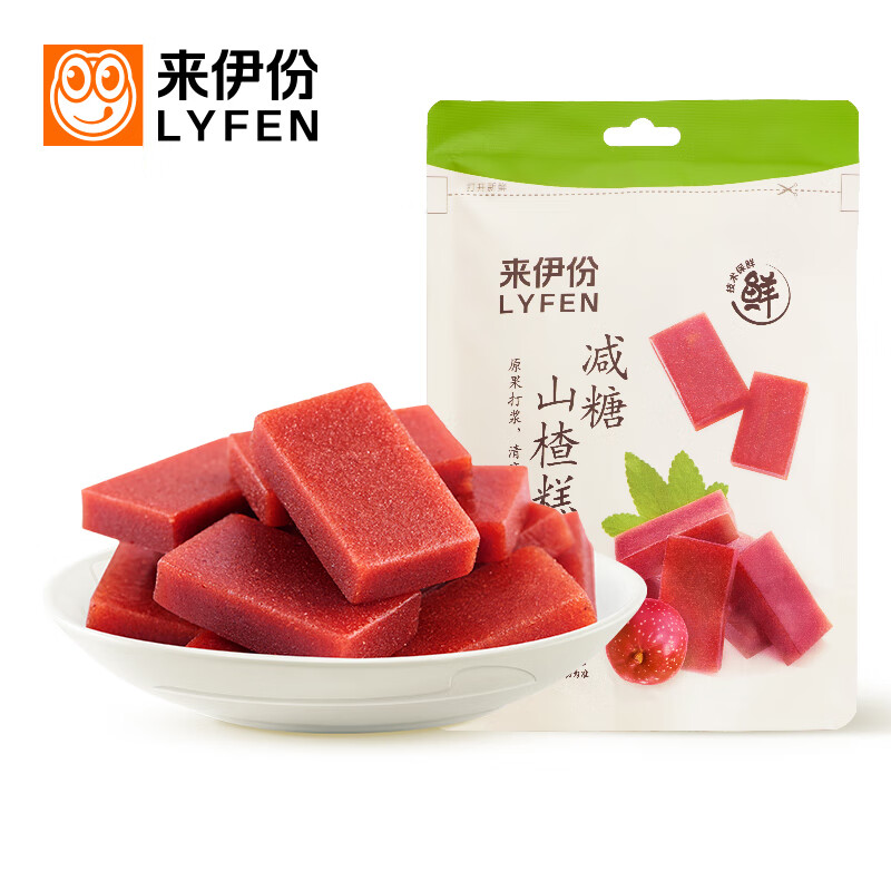来伊份减糖山楂糕 蜜饯果干休闲零食 减糖山楂糕80g使用感如何?